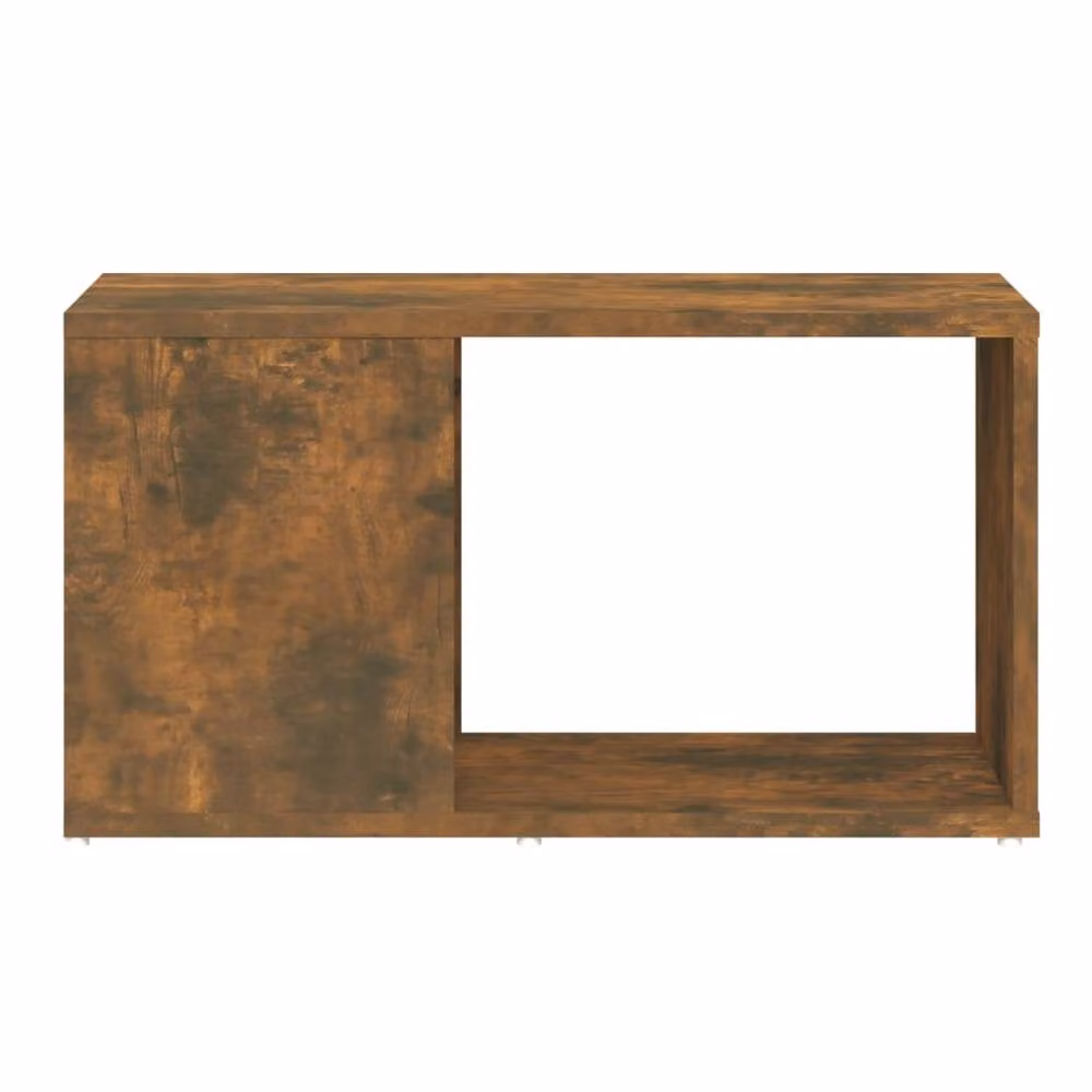 Berkfield Home Smoked Oak TV Cabinet in Brown, W/D/H: 60 x 24 x 32 cm – 4