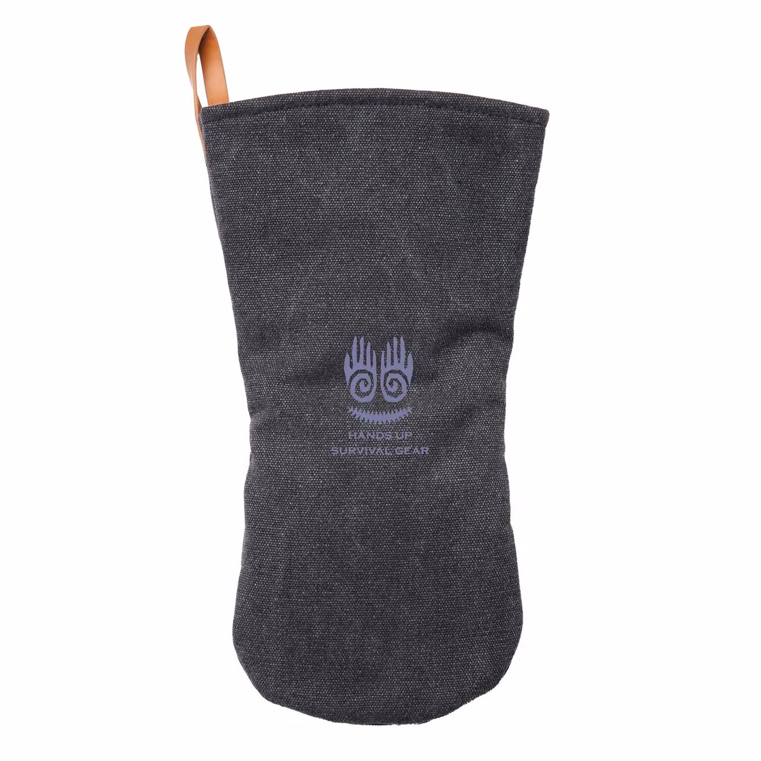 Vinga Asado Cotton Oven Glove in Black with Hanging Loop – 2
