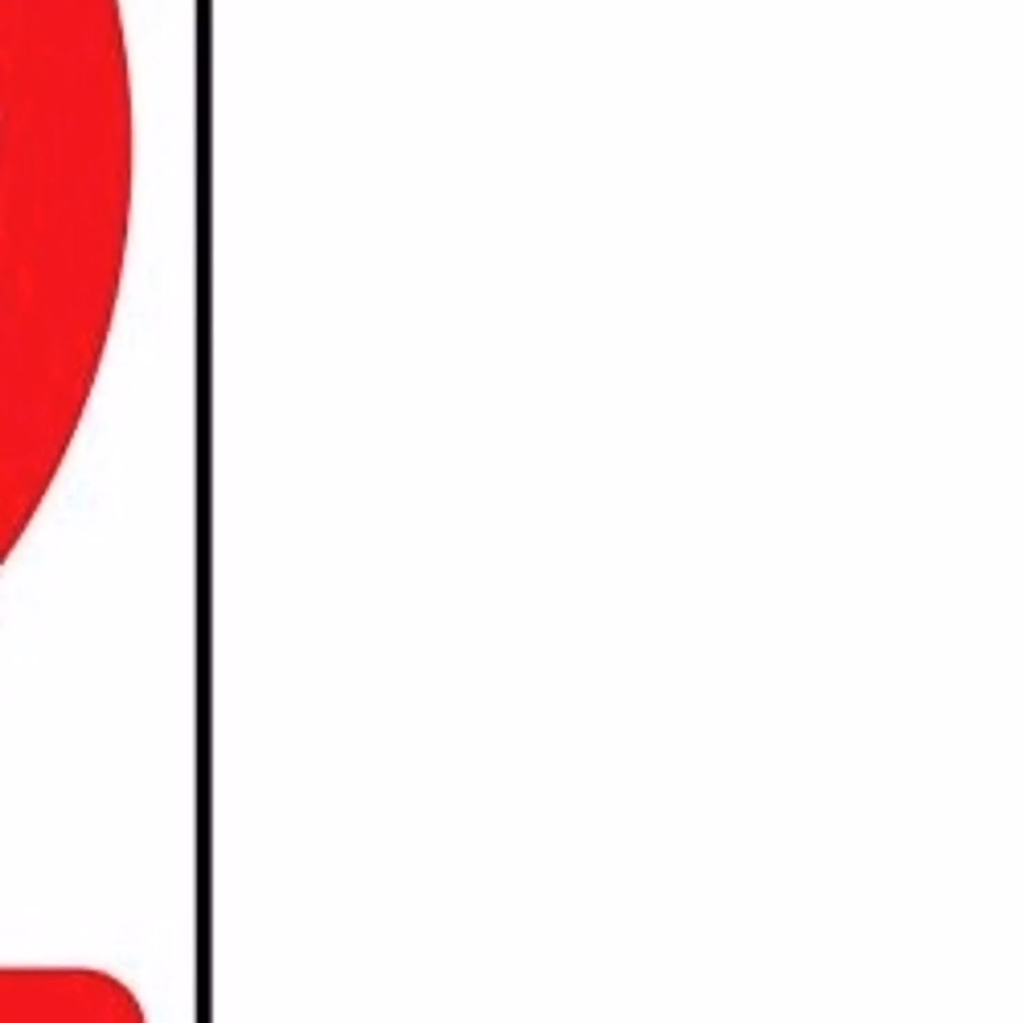 SCAN No Smoking Sign, Red and Multicolour Plastic, 30 cm – 2