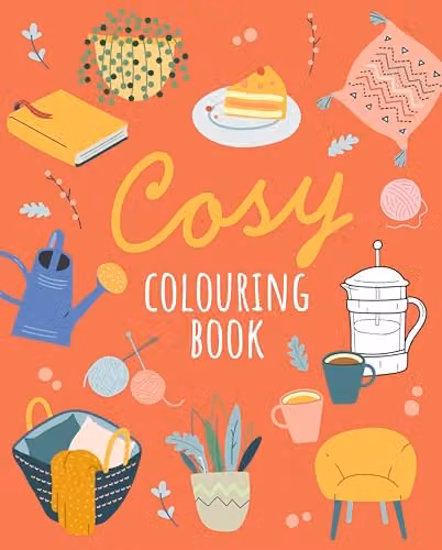 Arcturus Cosy Colouring Book in Multicolour