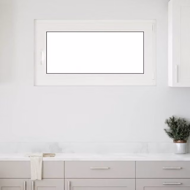 Berkfield Home RISOR Basement Tilt and Turn Window, Anthracite, W: 110 cm, H: 70 cm