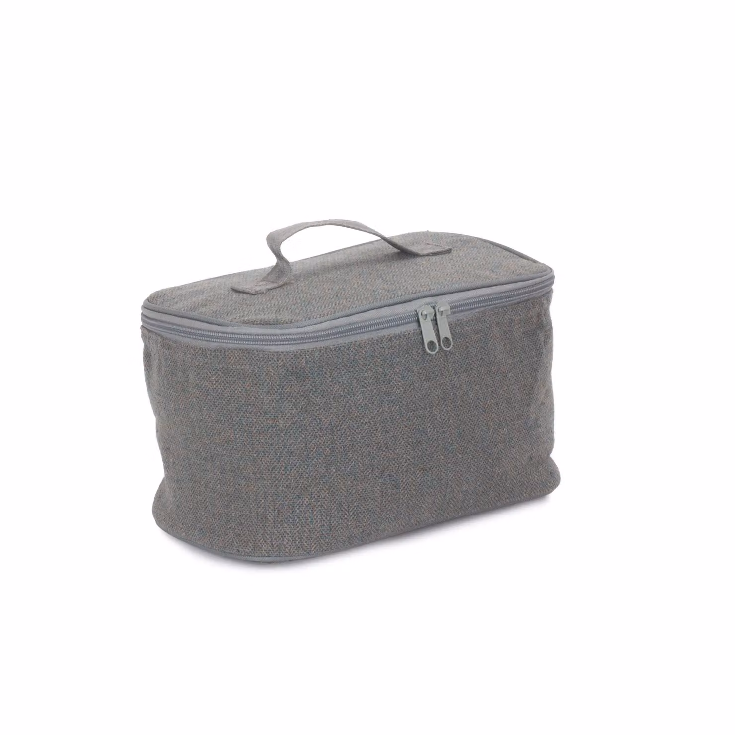 Red Hamper Grey Tweed Polyester Chiller Bag – 3
