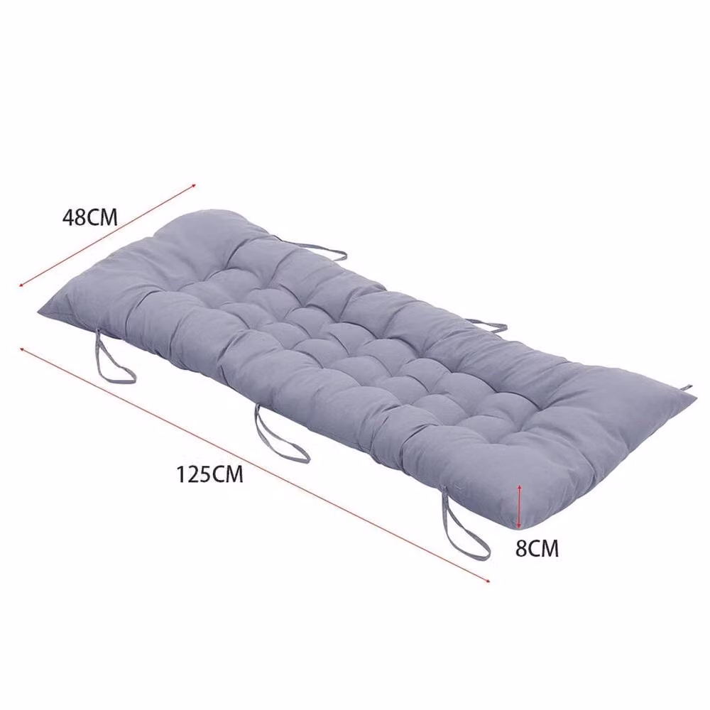 Kelvenix Grey Ergonomic Rectangular Seat Cushion, W/D/H: 100 x 190 x 8 cm – 2
