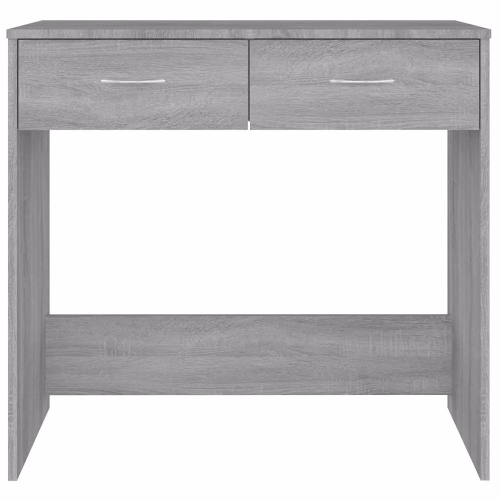 Berkfield Home Elegant Writing Desk in Grey Sonoma, W/D/H: 80 x 40 x 75 cm – 3