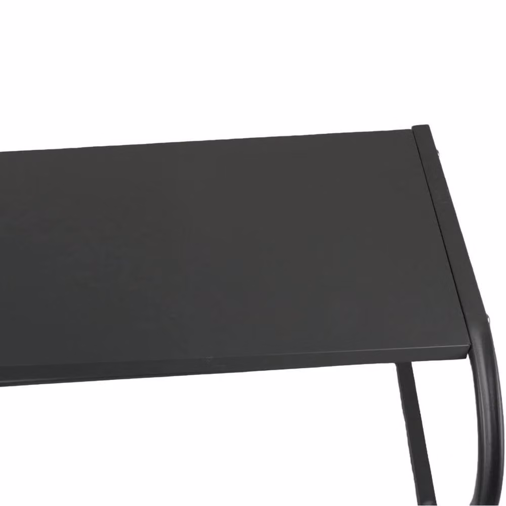 Kelvenix Black Metal Microwave Oven Rack and Kitchen Organiser – 3