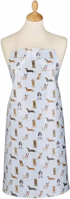 Cooksmart Curious Dogs Adjustable PVC Apron in Multicolour