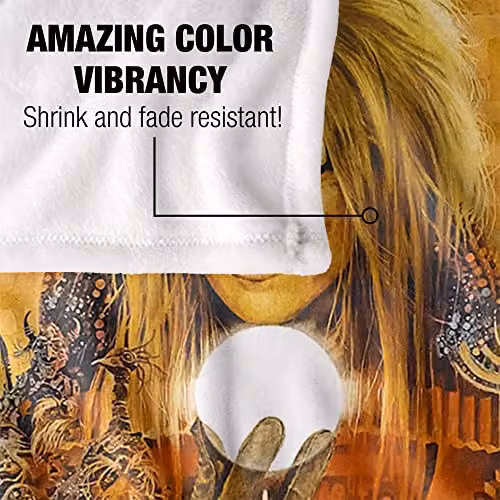 Trevco Jim Henson Labyrinth Crystal Ball Silky Touch Super Soft Fleece Throw Blanket, White, W/D/H: 152 x 127 cm – 3