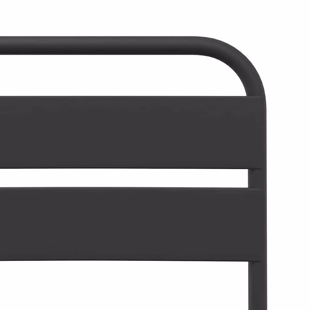 Berkfield Home Set of 2 Folding Garden Chairs in Anthracite Grey, Powder-coated Steel, W/D/H: 42 x 52 x 82 cm – 5