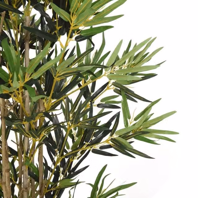 Berkfield Home Artificial Bamboo Tree, Green, Height: 200 cm