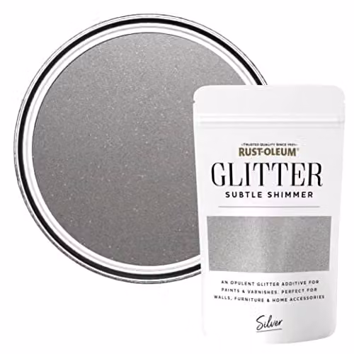 Rust-Oleum Glitter Paint Additive, Silver, 70 g – 1