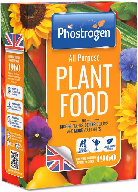 Phostrogen Multicolour Plant Food and Tonic for Ornamental Gardens, Indoor Plants and Lawns