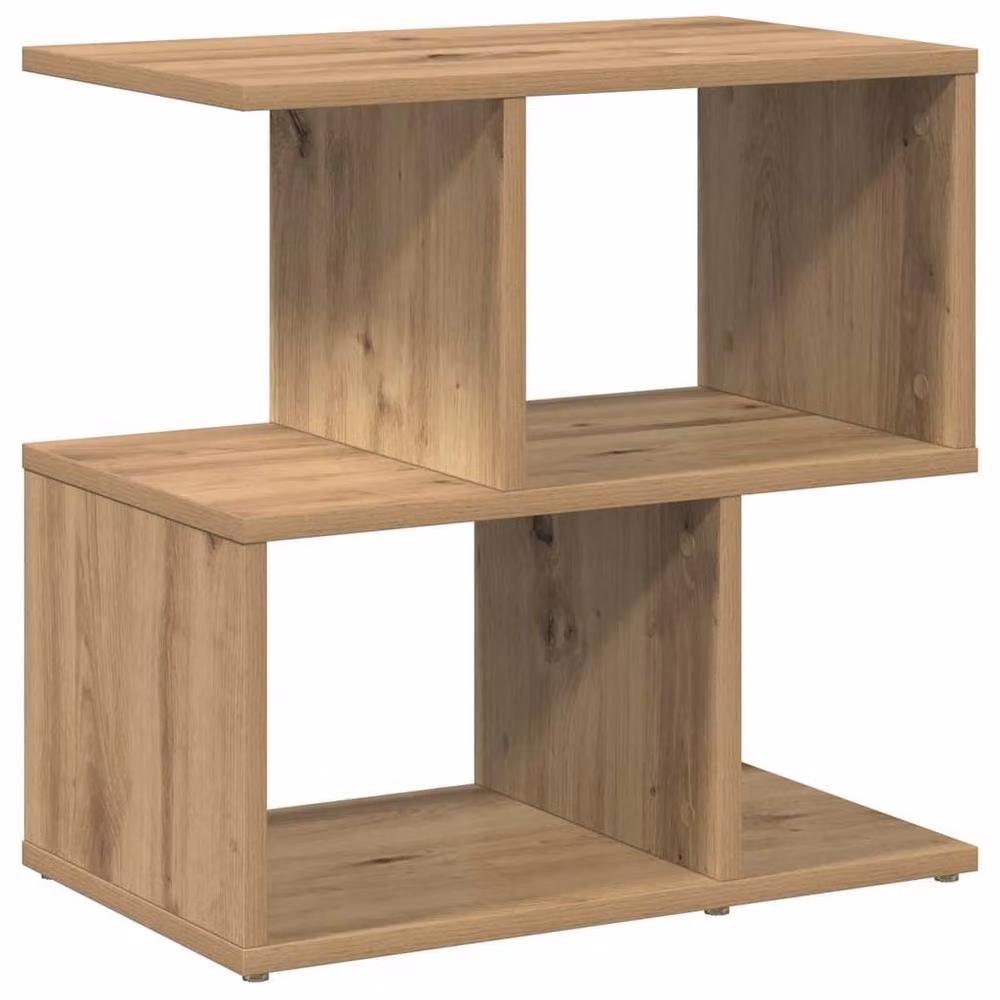 Berkfield Home Artisan Oak Bedside Cabinets, 2 Piece Set, Brown, W: 50 cm, D: 30 cm, H: 51.5 cm – 4