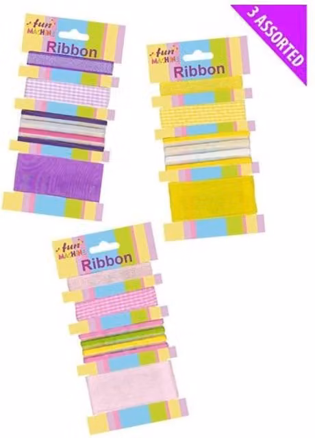 KDMD Multicolour Deco Ribbon 10 Pack