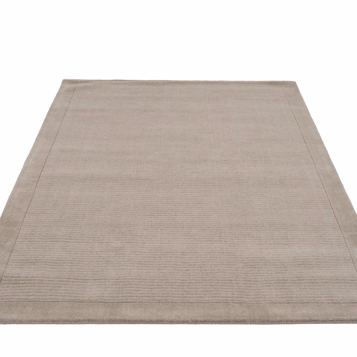 Kukoon Hand-Tufted Natural Wool Plush Deep Pile Rectangular Area Rug in Beige, Grey and Green, W: 160 cm, L: 230 cm – 2
