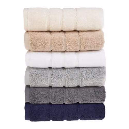 Allure Bath Fashions Luxury Blue Cotton Terry Hand Towel – 4