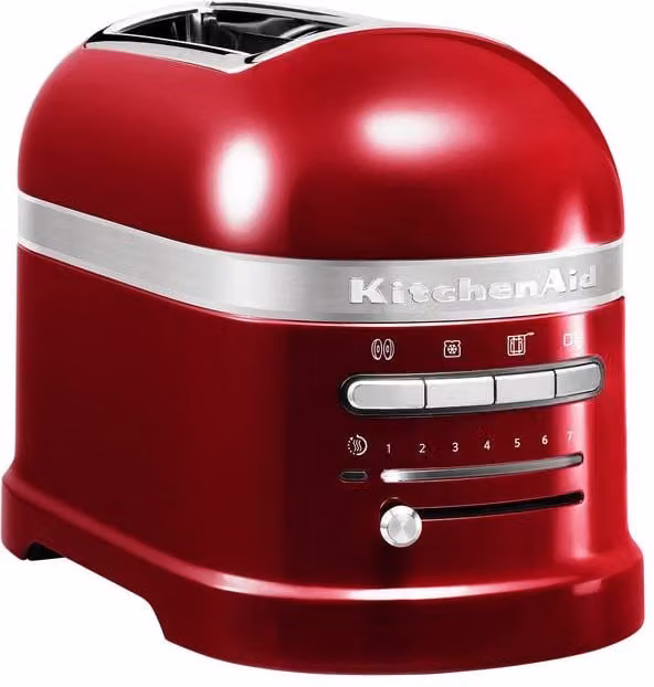 KitchenAid Artisan 2 Slot Metal Toaster with Digital Display in Red – 1