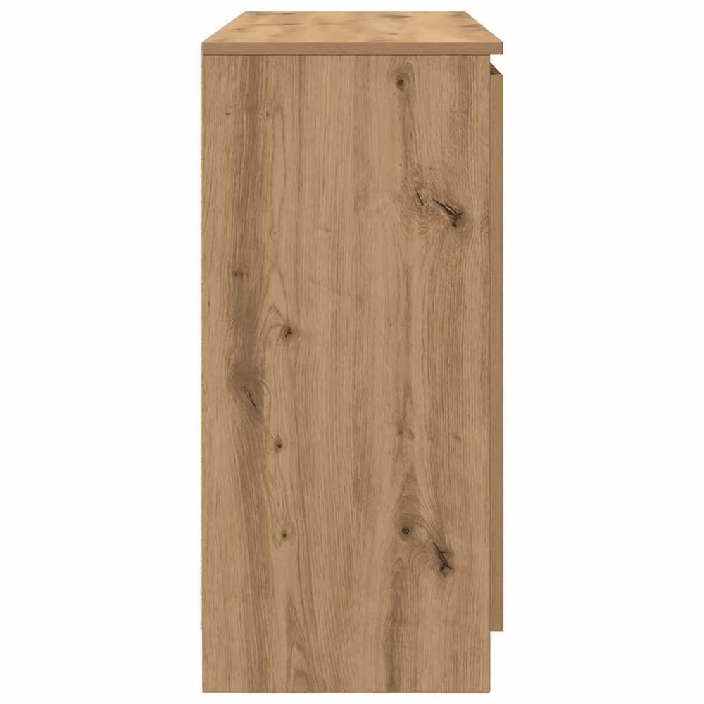 Berkfield Home Artisan Oak Sideboard with Drawers in Brown, W/D/H: 100.5 x 35 x 76 cm – 3