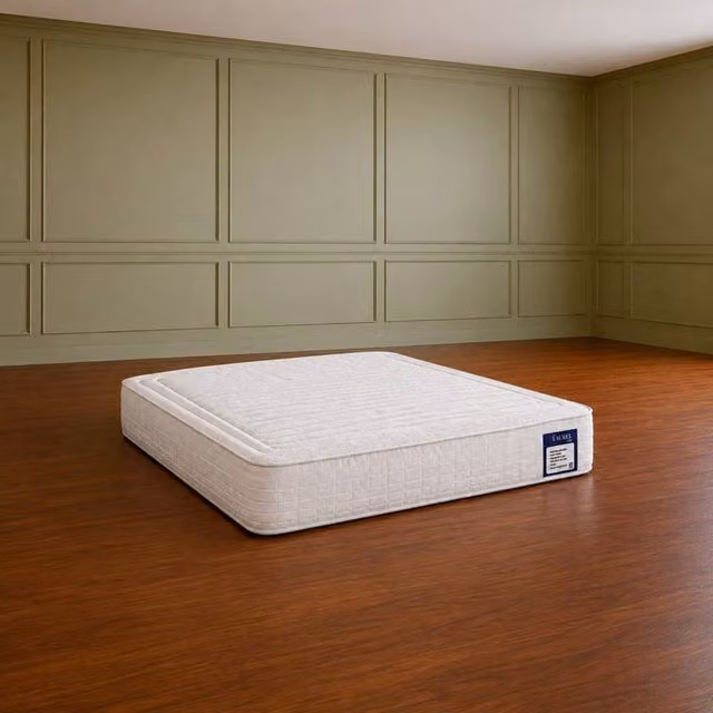 Desire Deco Luxury Laurel 1500 Pocket Spring Mattress in White, W/D/H: 180 x 200 cm