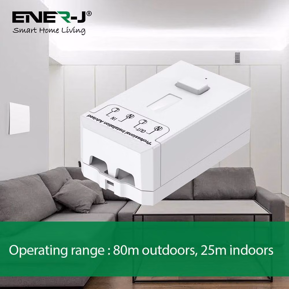 ENER-J 1A RF Dimmable Receiver in White – 2