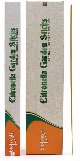 KDMD Biofresh Citronella Garden Incense Sticks, 50cm, Brown Outdoor Pest Repellent