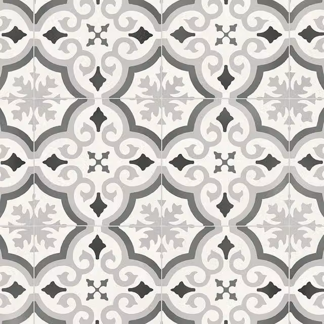 Vinyl Flooring UK White Grey Designer Effect 2.8mm Vinyl Flooring W: 400 cm, D: 500 cm