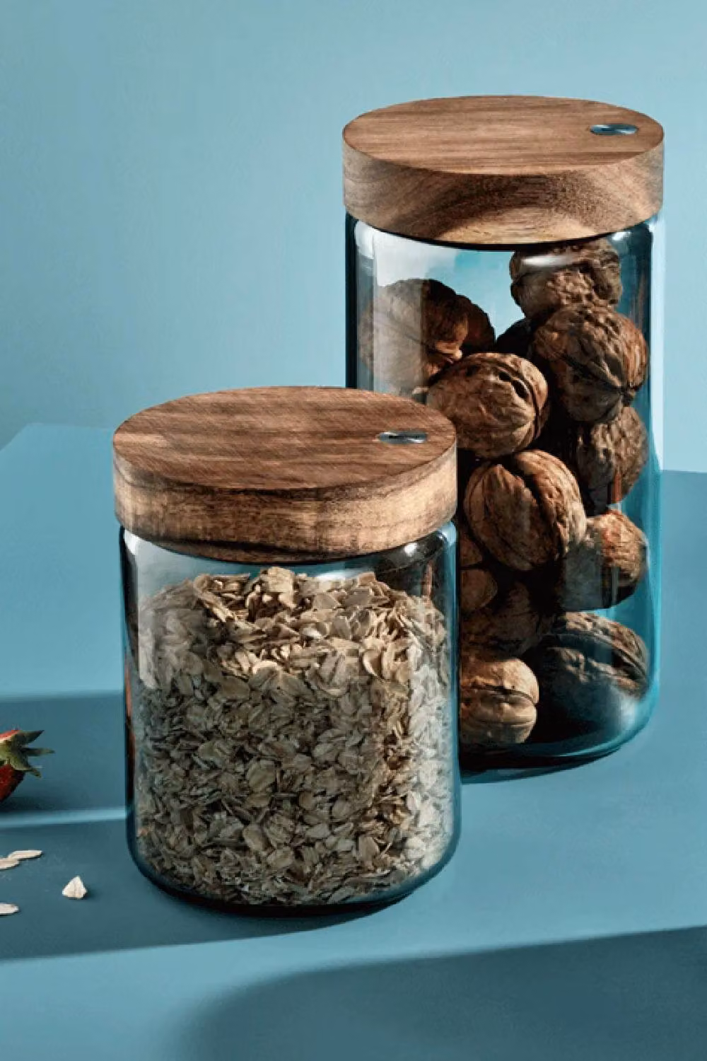 AdHoc PureJar Airtight Glass Container, 800ml, Transparent – 4
