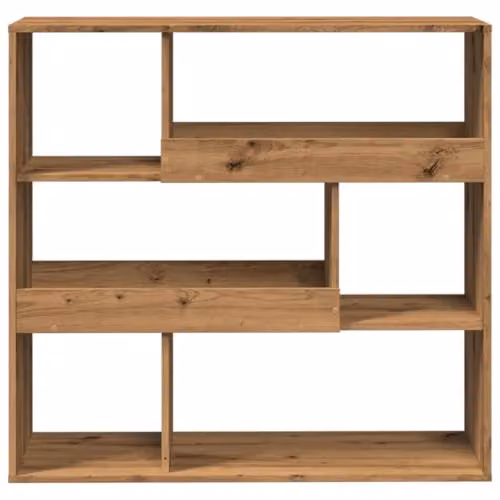 vidaXL Artisan Oak Book Cabinet and Room Divider in Brown, W: 100 cm, D: 33 cm, H: 94.5 cm – 3