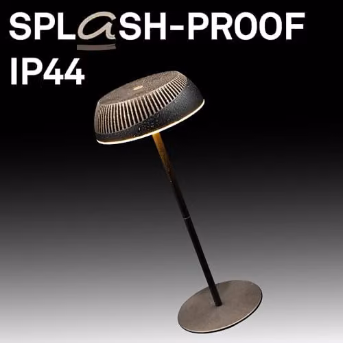 Briloner Pilia Rechargeable LED Table Lamp, Anthracite Bronze Metallic, H 32 cm x W 14 cm x D 14 cm – 9