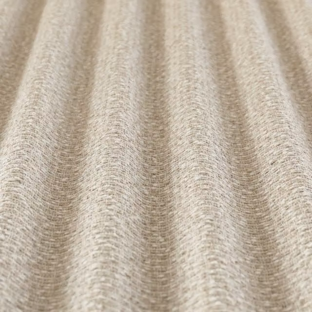Ante Decor Hera Fabric Almond Beige Plain Linen and Polyester Material