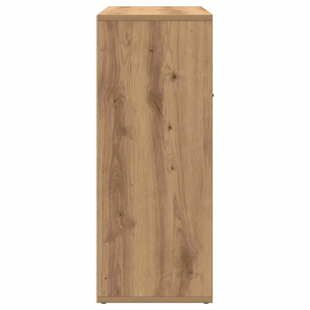 Berkfield Home Artisan Oak Sideboard in Brown, W/D/H: 60 x 30 x 75 cm – 4