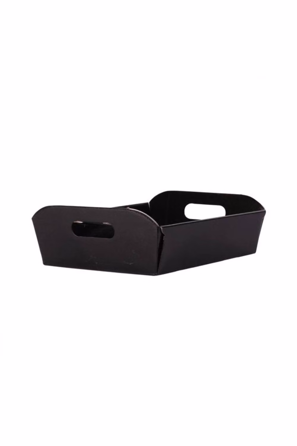 KDMD 3 Pack Black Small Corrugated Cardboard Hamper Boxes, 34.5 cm – 2