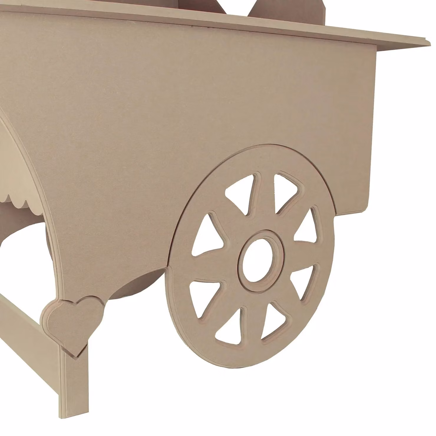 Monstershop KuKoo Classic Candy Cart Bundle Wedding Sweet Stall in Sand and Beige MDF – 4