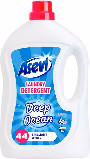 Asevi Laundry Detergent Deep Ocean, 2.58 l, 44 Washes