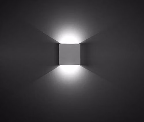 Netlighting Ges Up & Down Plaster Wall Light White G9 – 1