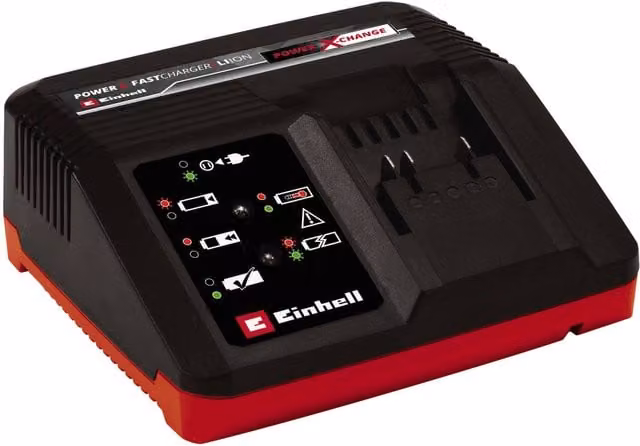 Einhell Power X-Change Fast Charger, Red