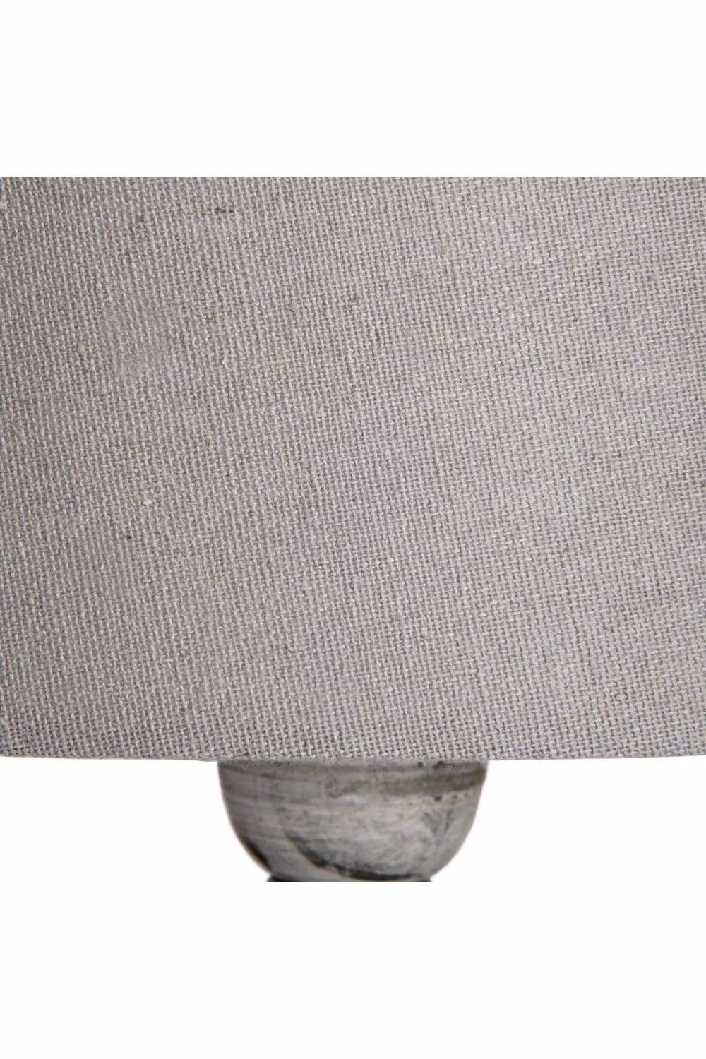 KDMD Uthina Modern Grey Table Lamp with Fabric Cylinder Shade for Living Room and Bedroom – 2