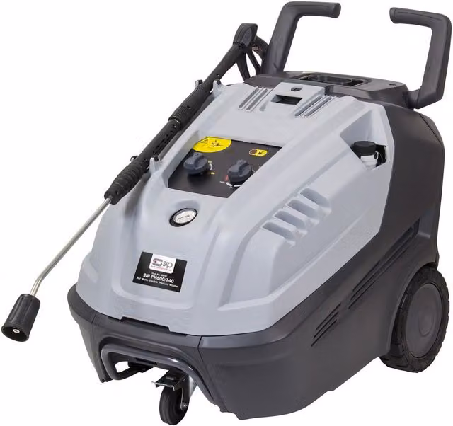 SIP Tempest PH600/140 A2 Hot Water Pressure Washer in Grey and Multicolour