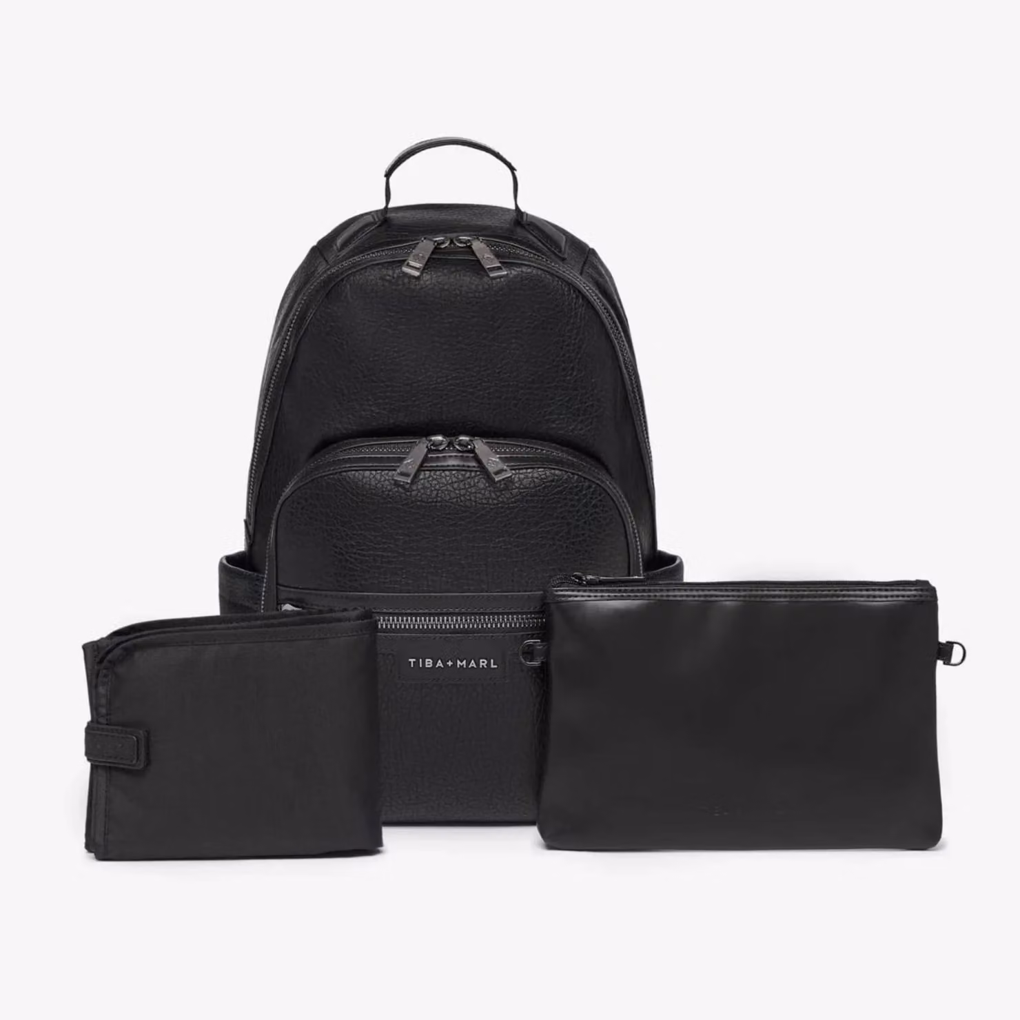Tiba + Marl Elwood 2.0 Changing Backpack in Black – 6