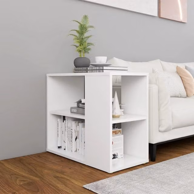 Berkfield Home Side Cabinet in White, W/D/H: 60 x 30 x 50 cm – 1