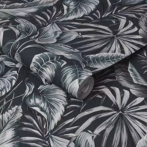 Superfresco Easy Exotique Botanical Floral Wallpaper, Green – 3