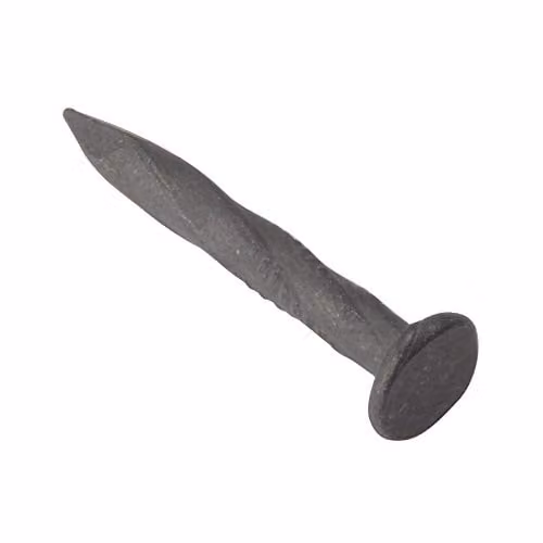 Forgefix Sheradised Steel Twist Nails, 30mm, Grey, 500g