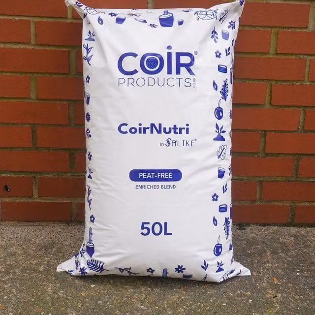 Coir Products CoirNutri Potting Soil with Added Nutrients, 50 l