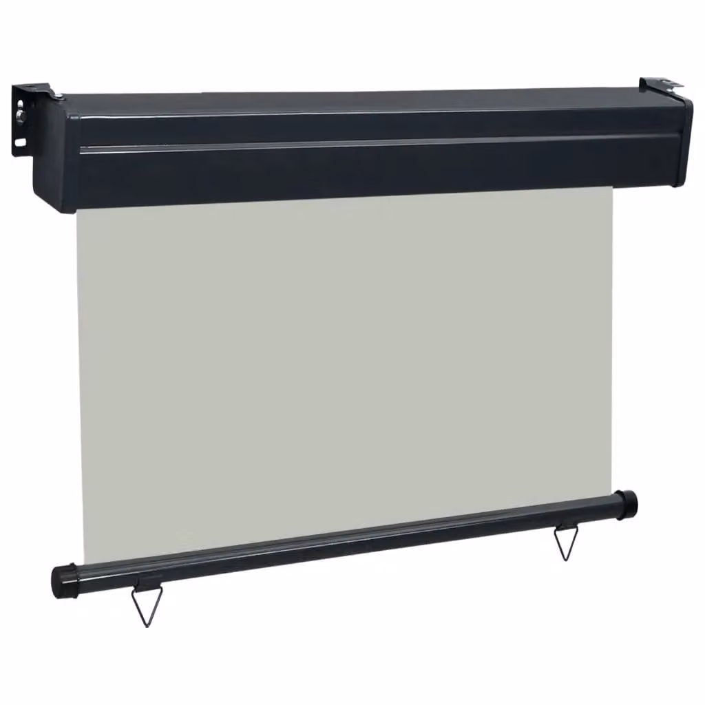 Berkfield Home Grey Balcony Side Awning, W: 105 cm, H: 250 cm – 2