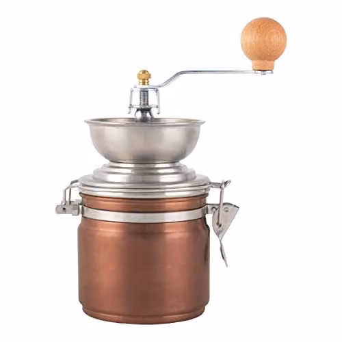 La Cafetiere Stainless Steel Coffee Grinder in Bronze Finish – 1