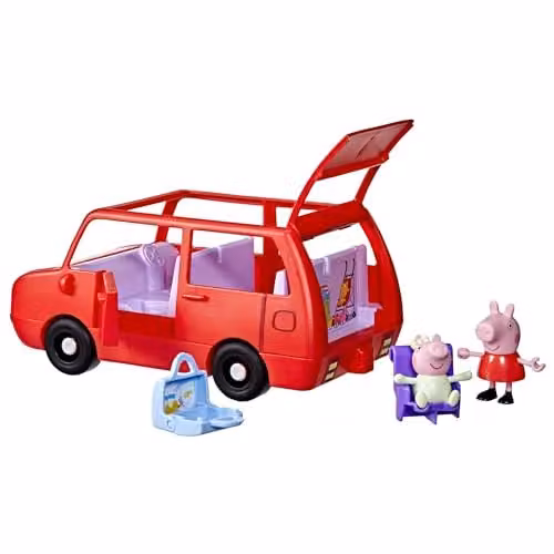 Hasbro Peppa Pig Big Family Car Playset, Red