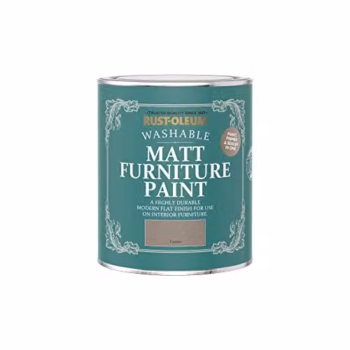 Rust-Oleum Matt Brown Furniture and Skirting Board Paint, 750ml – 3