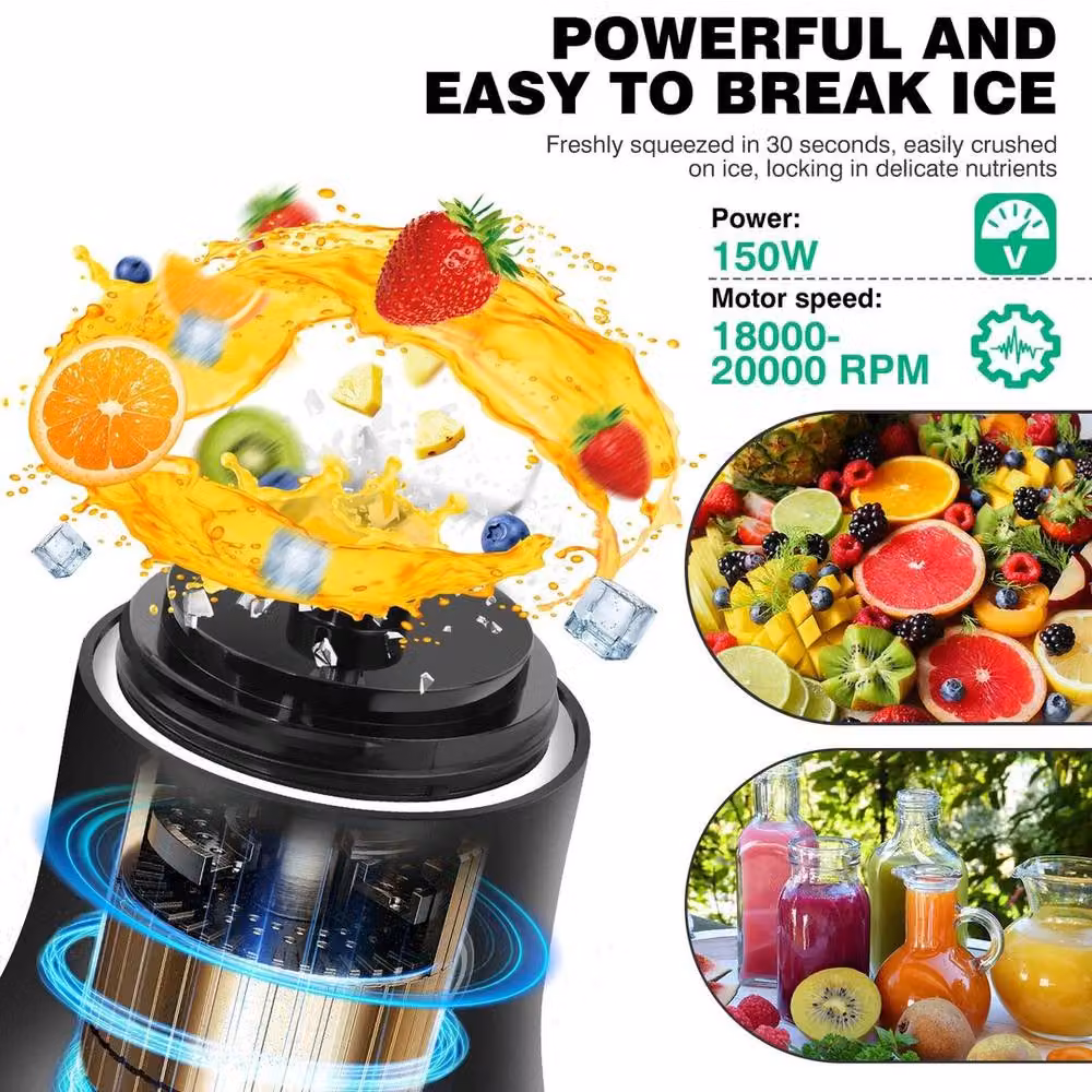 Kelvenix Portable Electric Juice Maker, Green, 600ml – 4