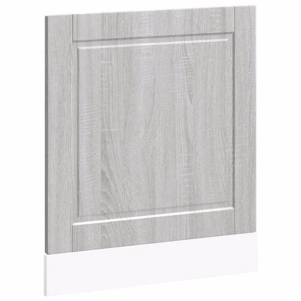 Berkfield Home Dishwasher Panel Porto Grey Sonoma Engineered Wood W/H/D: 60 x 67 x 1.5 cm – 2