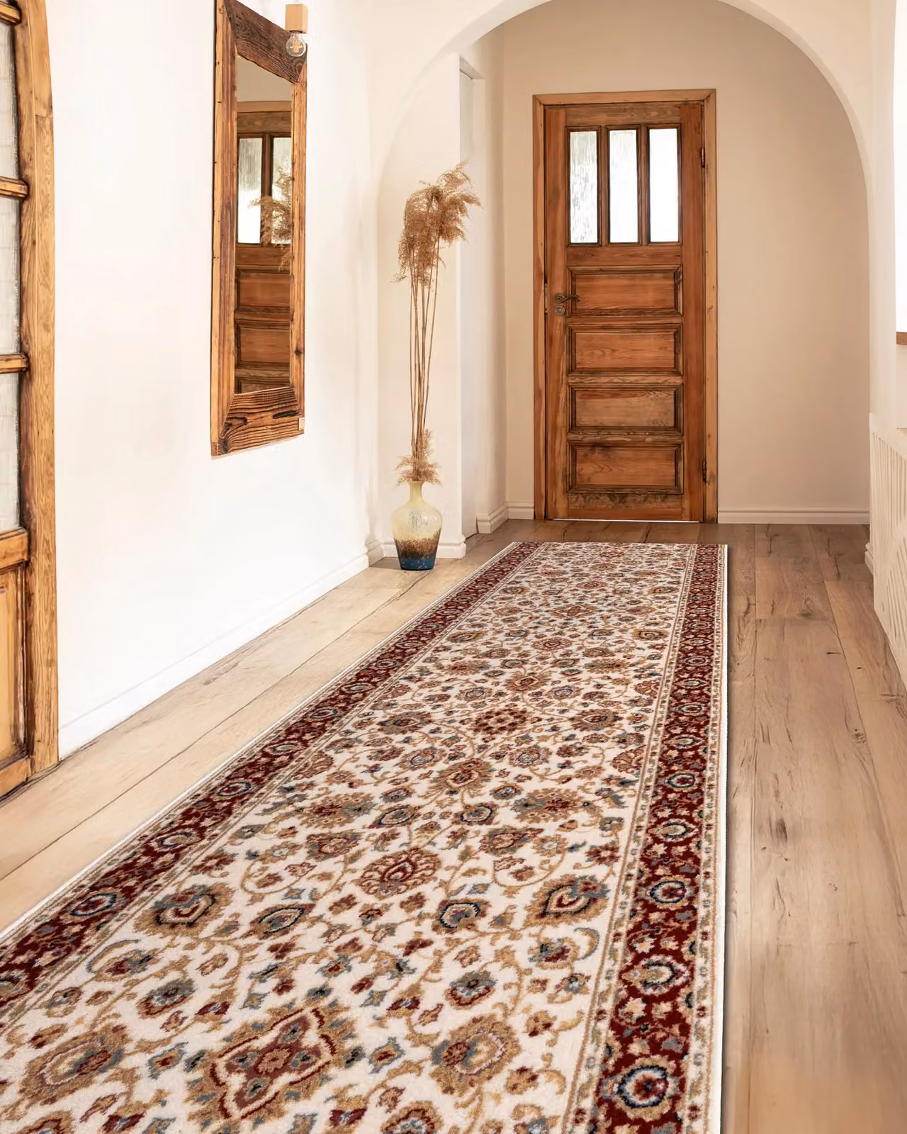 RugsX Vintage Boho Wool Square Rug in Beige, W x D: 100 x 100 cm – 2