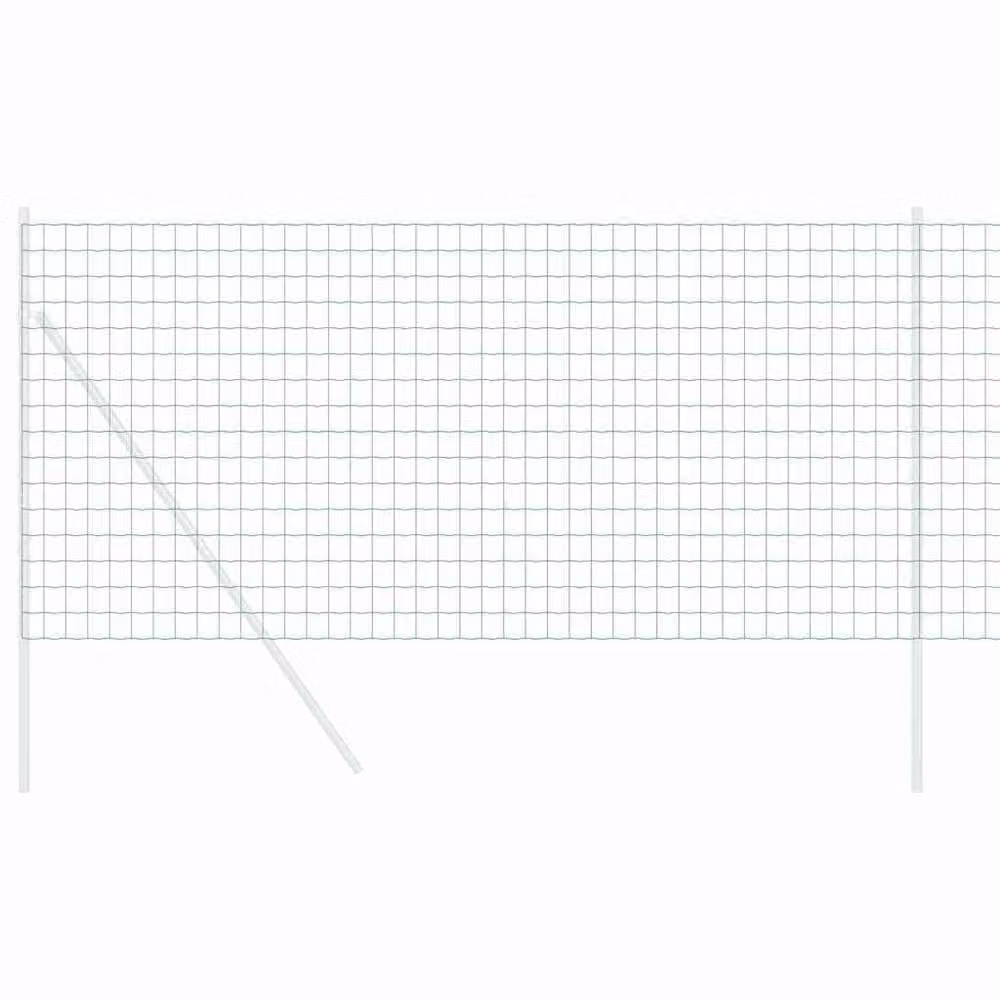Berkfield Home Euro Fence Green PVC Coated Steel Fencing, 0.6 x 10 m – 3